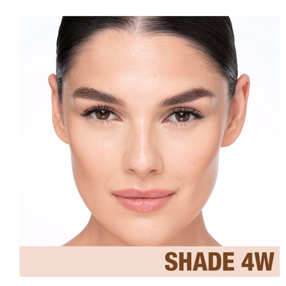 CHARLOTTE TILBURRY BEAUTIFUL SKIN 4 WARM SKIN MEDIUM COVER LIQUID FOUNDATION - Picture 4 of 12